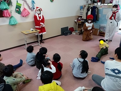 クリスマス会開会宣言